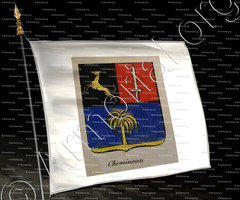 drapeau-CHEMINEAU_Noblesse d'Empire._France