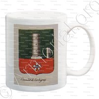 mug-CHICOILET DE CORBIGNY_Noblesse d'Empire._France