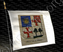 drapeau-CHOVET DE LA CHANCE_Noblesse d'Empire._France