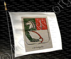 drapeau-CHRISTOPHE_Noblesse d'Empire._France