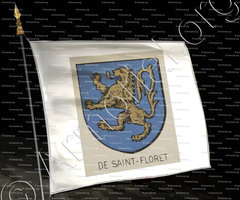 drapeau-de SAINT FLORET_Bourbonnais_France