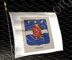 drapeau-CLEMENT_Noblesse d'Empire._France(ii)