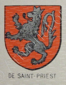 De SAINT PRIEST