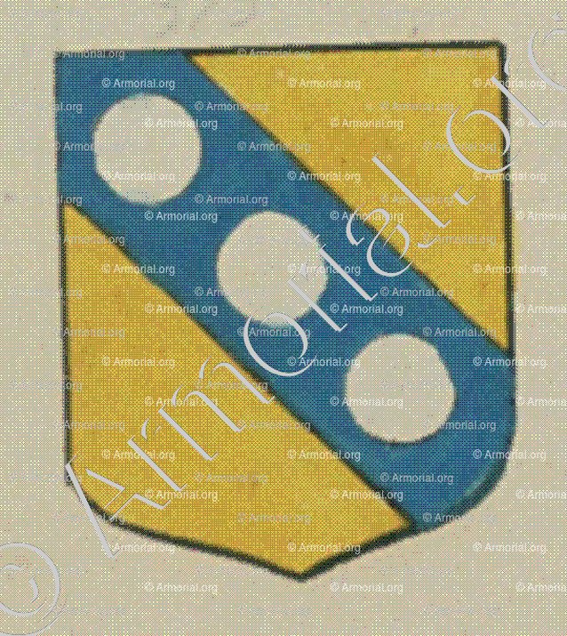 BOESTE (Alsace)_Blason enregistré sous le règne de Louis XIV_France 