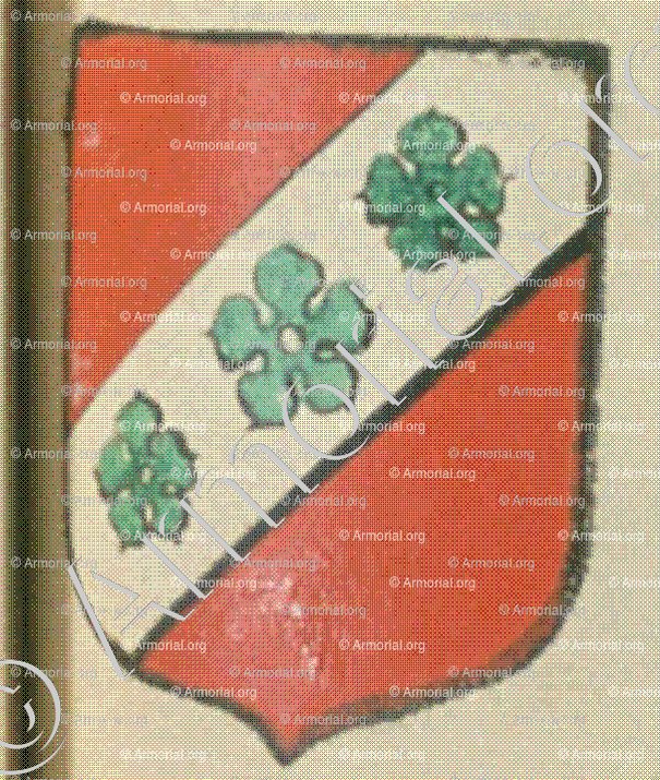 de St MARSAUD (La Rochelle)_Blason enregistré sous le règne de Louis XIV._France