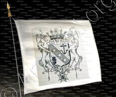 drapeau-de MAILHOL_D'Aire, anoblie 1709._France (1)