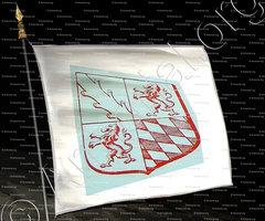 drapeau-LESCHAUX_ de Lescheraine. Ancien Duché de Savoie_ Etats de Savoie