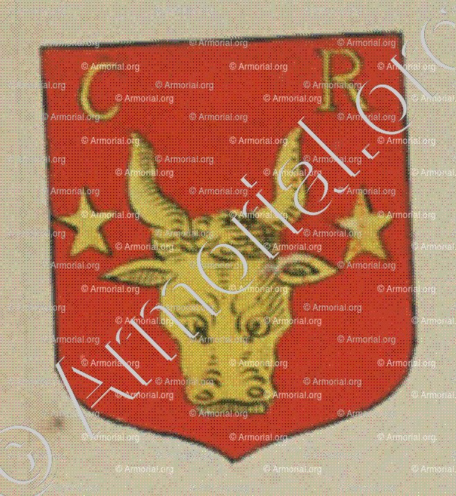 ROMEL (Alsace)_Blason enregistré sous le règne de Louis XIV_France 