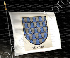 drapeau-de VICHY_Bourbonnais_France (1)...