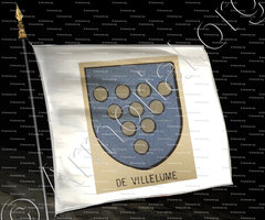 drapeau-de VILLELUME_Bourbonnais_France