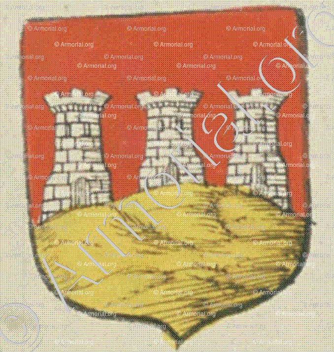 de VILLEMOT (La Rochelle)_Blason enregistré sous le règne de Louis XIV._France