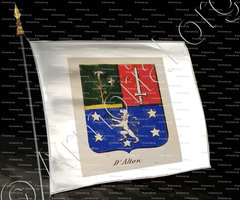 drapeau-D'ALTON_Noblesse d'Empire._France