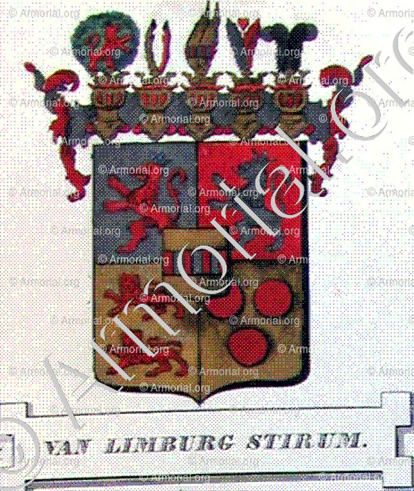 Van LIMBURG STIRUM_Friesland (Stamboek van den Frieschen, 1846)_Nederland