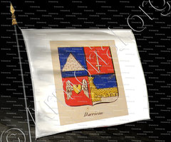 drapeau-DARRICAU_Noblesse d'Empire._France