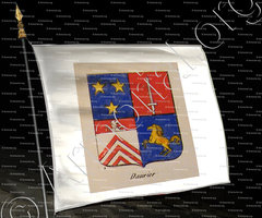 drapeau-DAURIER_Noblesse d'Empire._France