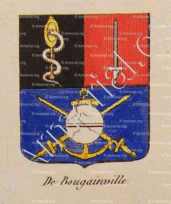 DE BOUGAINVILLE_Noblesse d'Empire._France