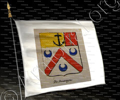 drapeau-DE BOURAYNE_Noblesse d'Empire._France