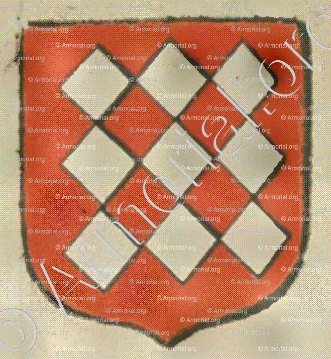 des JOUSSES (La Rochelle)_Blason enregistré sous le règne de Louis XIV._France