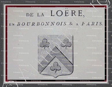 DE LA LOËRE