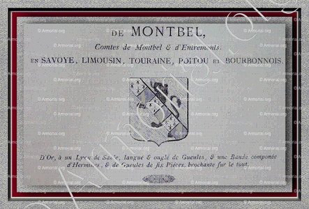 De MONTBEL