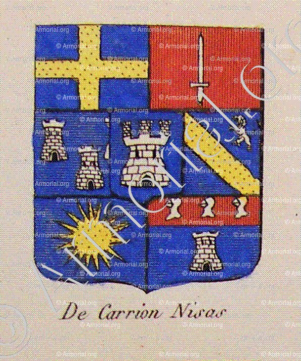 DE CARRION NISAS_Noblesse d'Empire._France