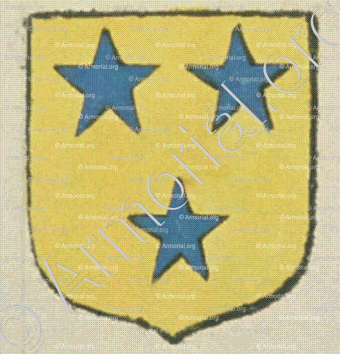 DISRANNE (La Rochelle)_Blason enregistré sous le règne de Louis XIV._France