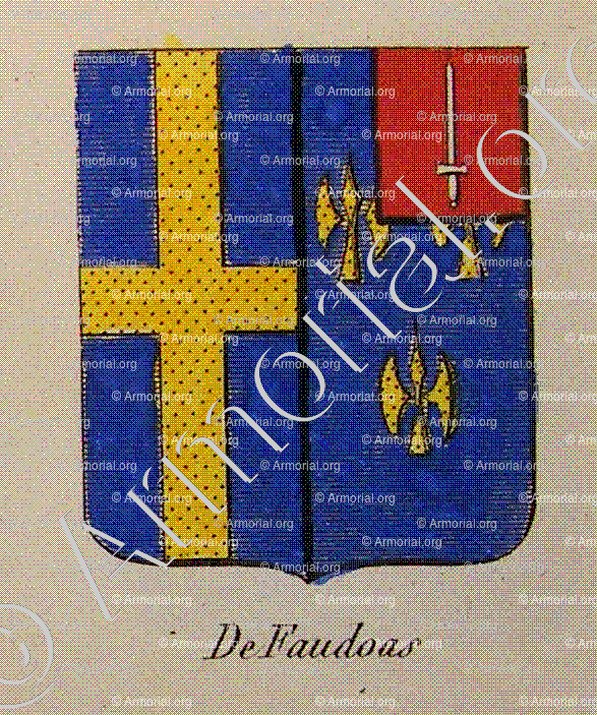 DE FAUDOAS_Noblesse d'Empire._France