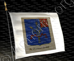 drapeau-DE FROMENT CASTILLE_Noblesse d'Empire._France