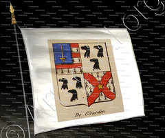 drapeau-DE GIRARDIN_Noblesse d'Empire._France