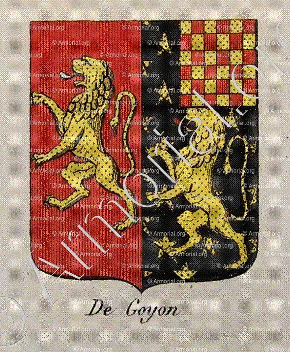 DE GOYON_Noblesse d'Empire._France