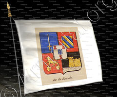 drapeau-DE LA BORDE_Noblesse d'Empire._France