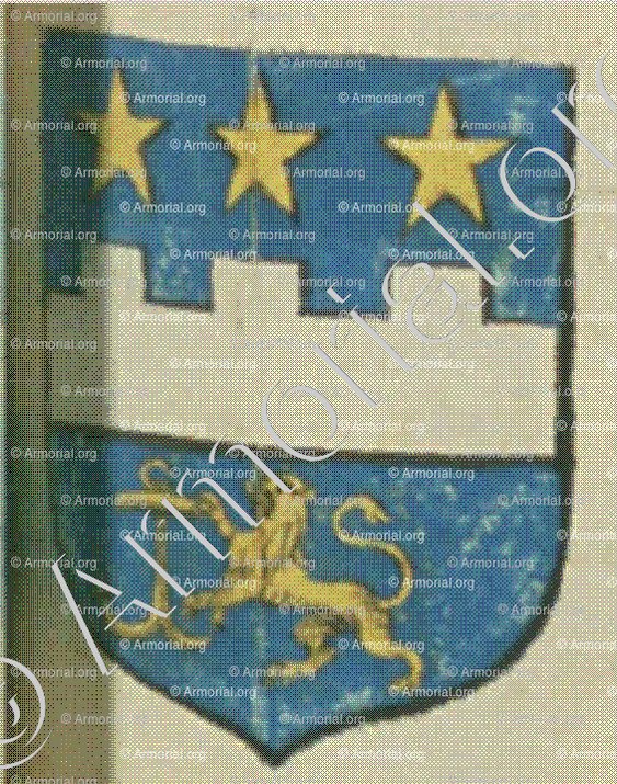 du BOUCHET (La Rochelle)_Blason enregistré sous le règne de Louis XIV._France