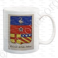 mug-DE LA VILLE DE VILLA STELLONE_Noblesse d'Empire._France