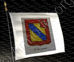 drapeau-DE LASCASES_Noblesse d'Empire._France