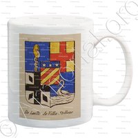 mug-DE LAVILLE DE VILLA STELLONE_Noblesse d'Empire._France