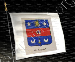 drapeau-DE LIEGARD_Noblesse d'Empire._France