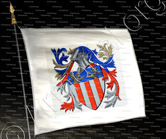 drapeau-MACHARD de CHASSEY_Ancien Duché de Savoie_États de Savoie