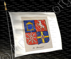 drapeau-DE MARMIER_Noblesse d'Empire._France