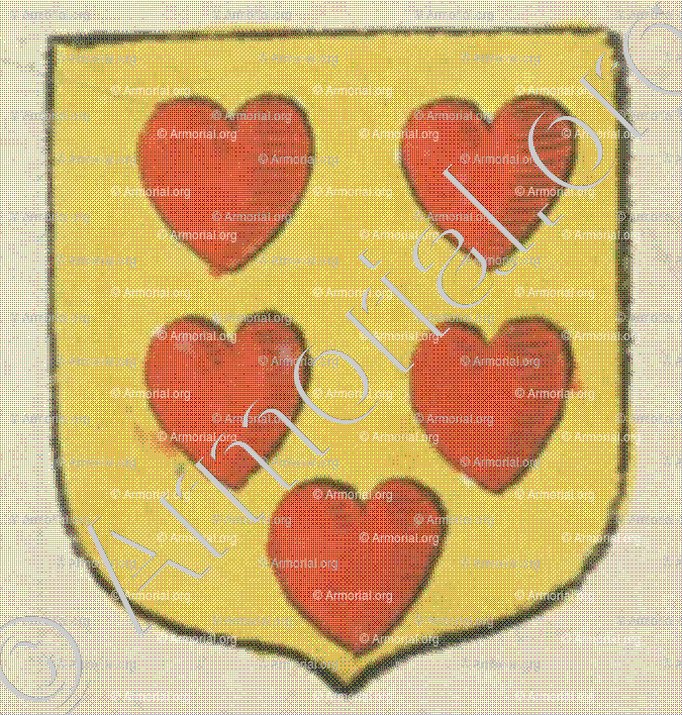 du MAS (La Rochelle)_Blason enregistré sous le règne de Louis XIV._France