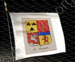 drapeau-DE MONGENET_Noblesse d'Empire._France