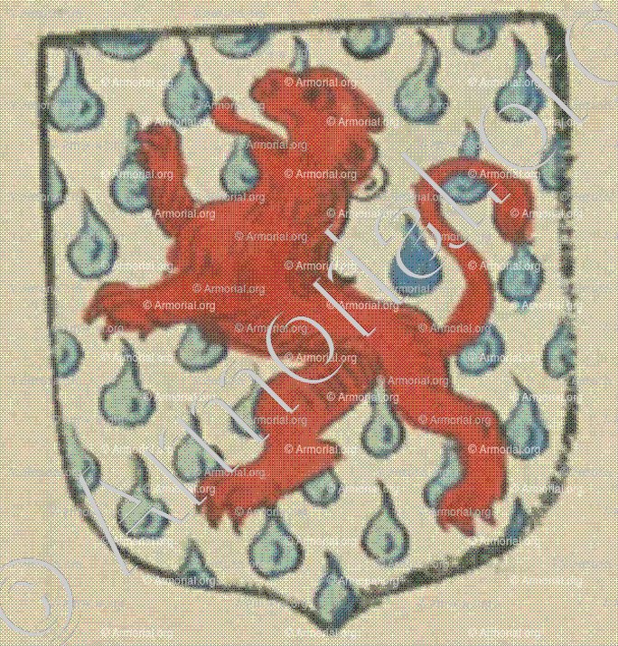 du PERIER (La Rochelle)_Blason enregistré sous le règne de Louis XIV._France