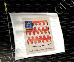 drapeau-DE ROCHECHOUART DE MORTEMART_Noblesse d'Empire._France