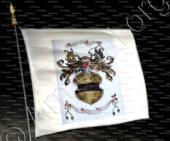 drapeau-NOBLET de LESPAU_Armorial_ Armorial Daniel Sandoz, 1996.