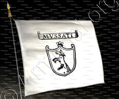 drapeau-MUSSATI o MUSSATTO_Padova_Italia