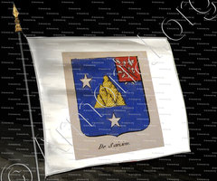 drapeau-DE SAIZIEU_Noblesse d'Empire._France