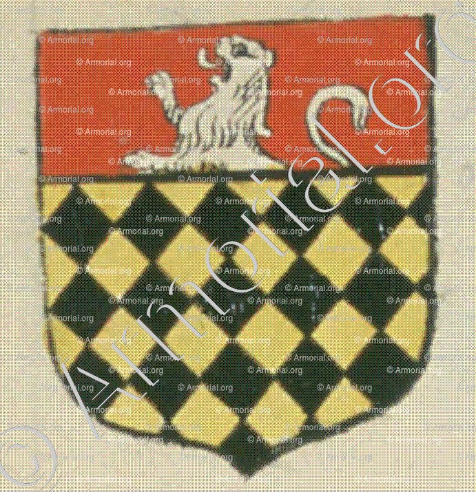 DUBREUIL de VAUX (La Rochelle)_Blason enregistré sous le règne de Louis XIV._France