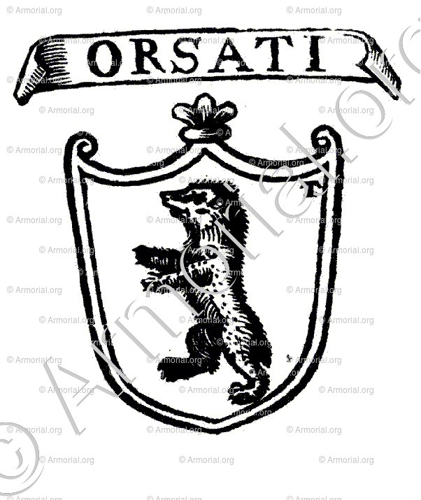 ORSATI o ORSATO_Padova_Italia