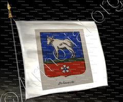 drapeau-DELACOSTE_Noblesse d'Empire._France