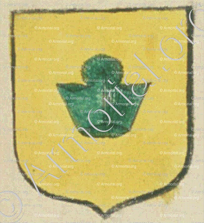 DUVERT (La Rochelle)_Blason enregistré sous le règne de Louis XIV._France