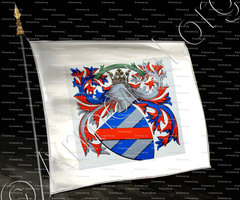 drapeau-MARESTE de CHATEAUFORT_Ancien Duché de Savoie_États de Savoie